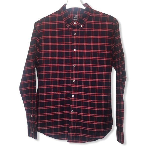 NWOT Jack Threads Plaid Button Down Shirt - Picture 2 of 5